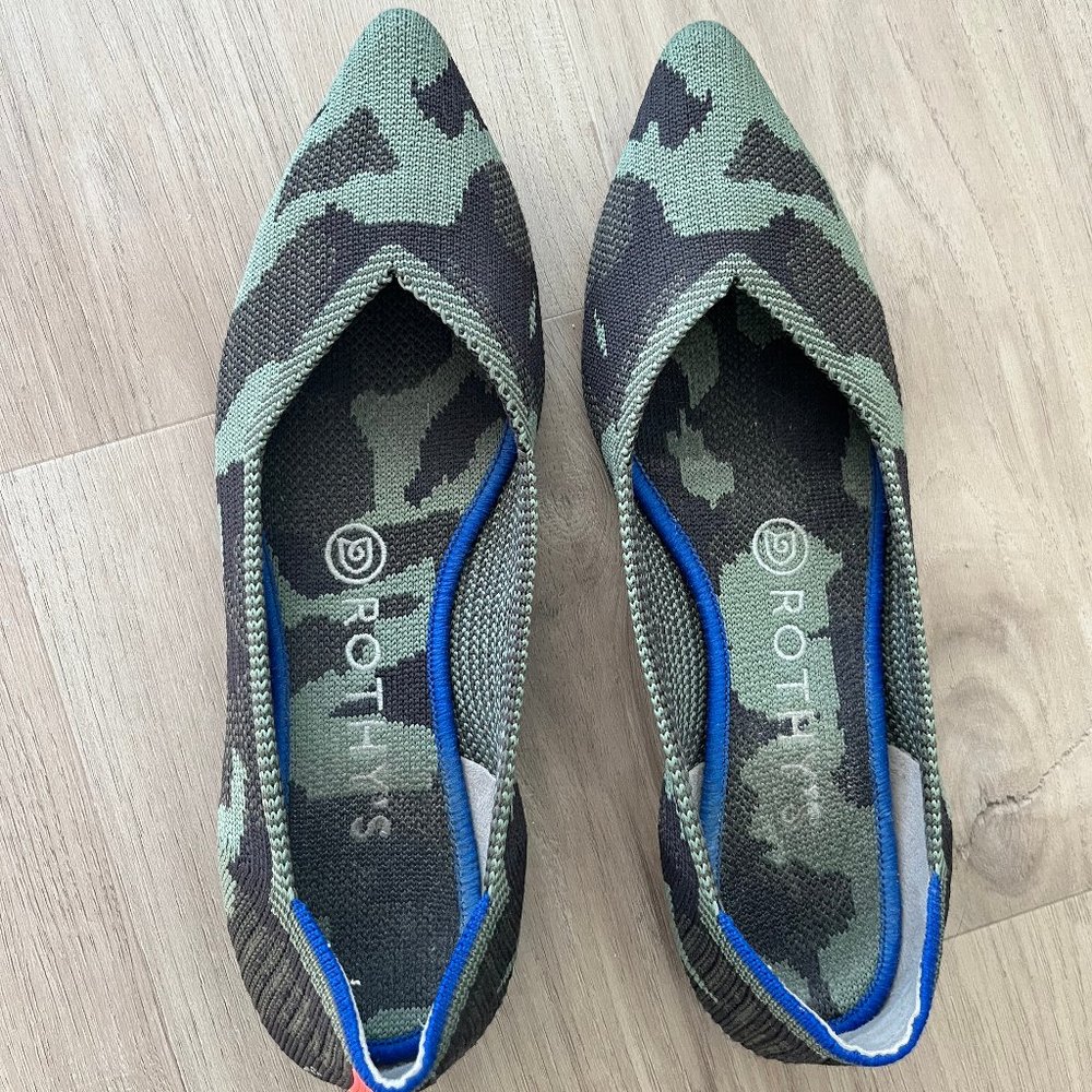 Rothy's The Point in Camo 7.5